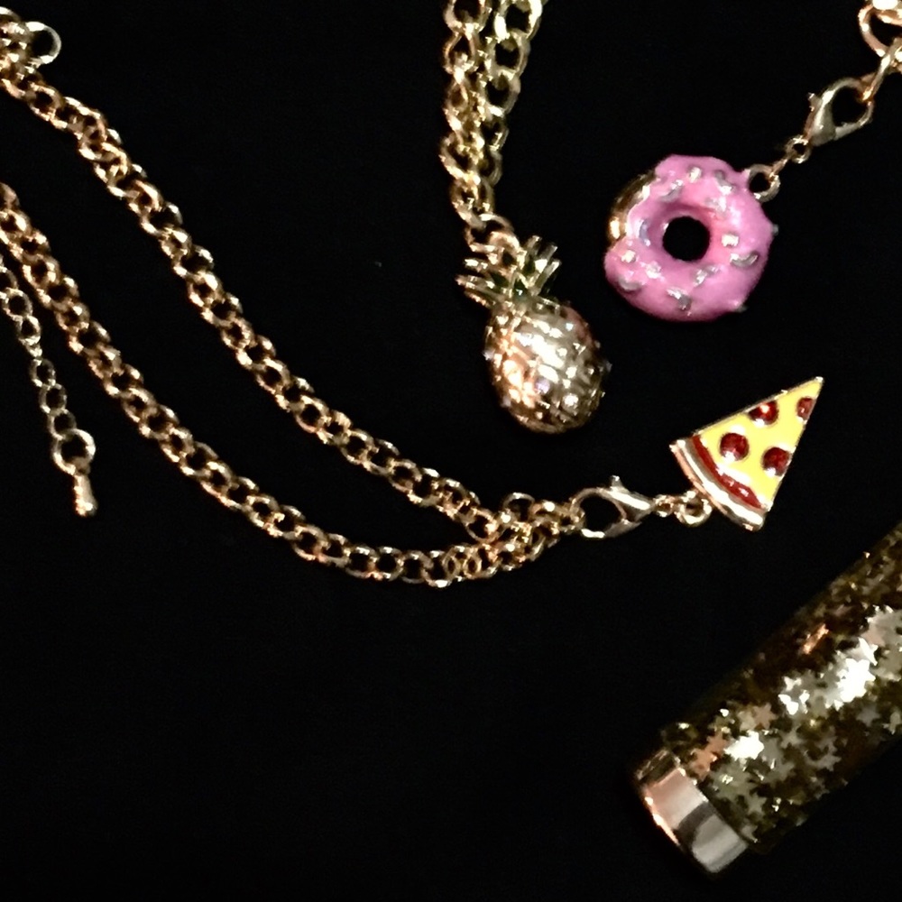 Pizza Charm Bracelet